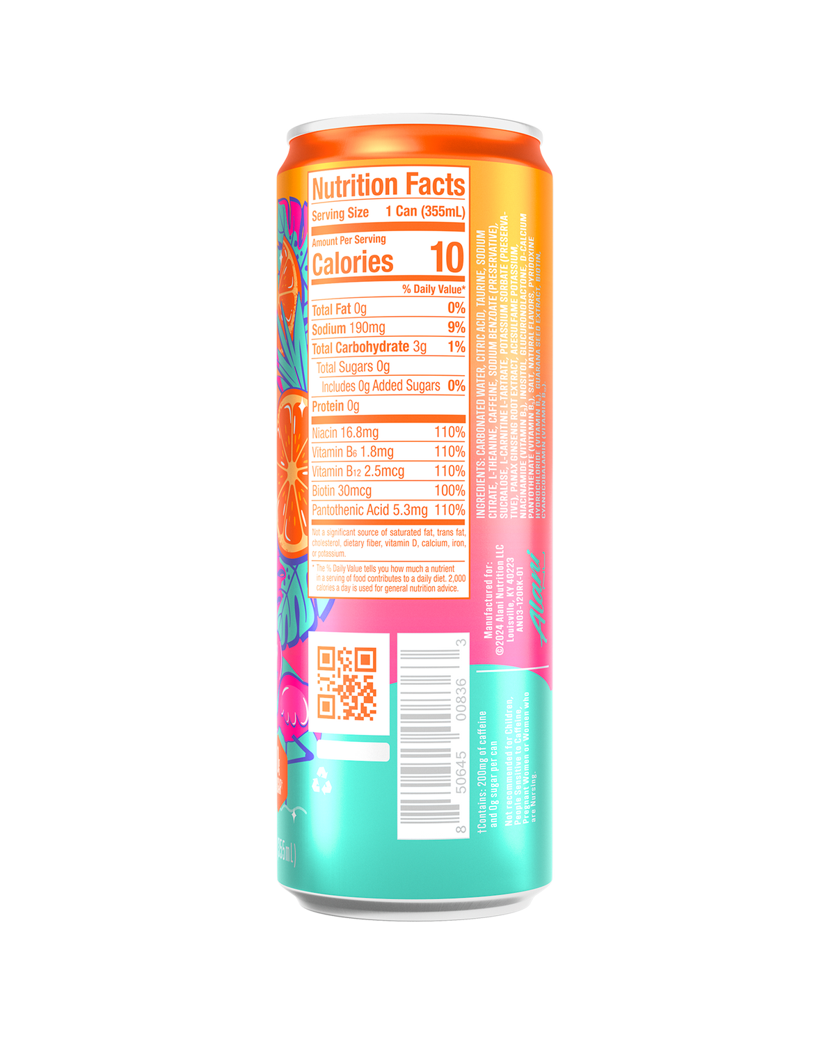 Energy Drink - Orange Kiss